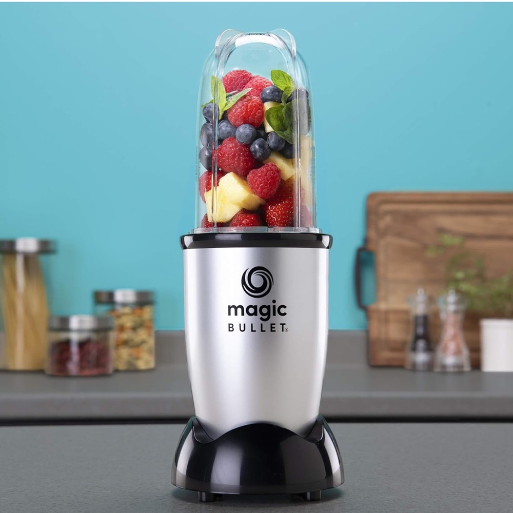 Magic Bullet 3 Piece Personal Blender MBR-0301 – Silver